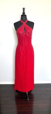 Vintage SCALA Red Gown M