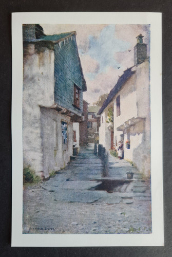 Antique 1908 print an - print,
