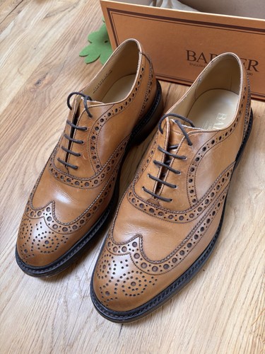 Men barker leather shoes - men’s,