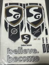 SG Cricket Bat Sticker HP 33 Full Bat Sticker Hardik Cricket Bat