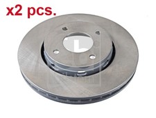 X2 PCS FRONT BRAKE DISC ROTOS