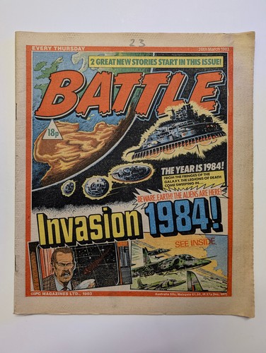 Battle comic 26th march - comic,