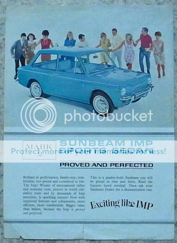 Sunbeam imp sports - mk, 2