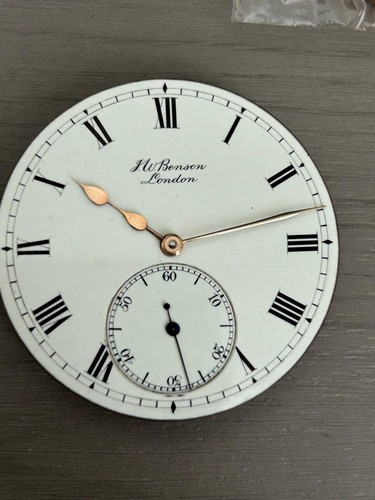 Antique benson pocket - j.w.,
