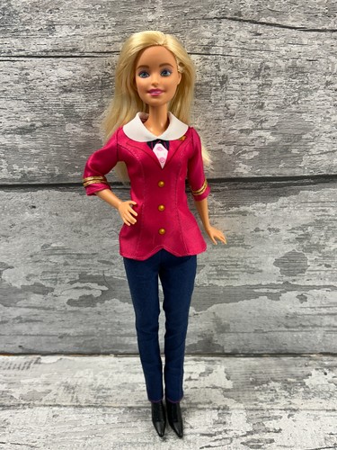 Barbie pilot doll - pilot, pink