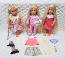 3 x OUR GENERATION DOLL BUNDLE