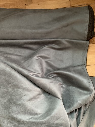 Metres grey faux - grey, suede