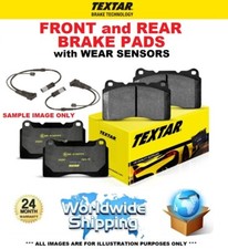 TEXTAR FRONT + REAR BRAKE PADS