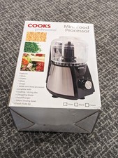 Cooks Professional Mini Food Processor  350w Brand New Unused 500ml Mixing Bowl