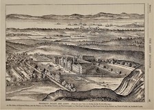 OLD ANTIQUE PRINT EDINBURGH