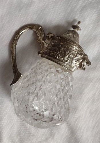 Glass mask head jug - mask,