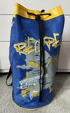 Vintage Retro 1980s Blue &