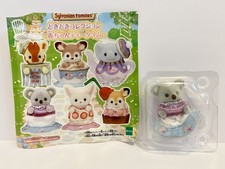 Sylvanian Families Japan Teatime Tea Party Koala Bear Cake Japan Blind Bag New