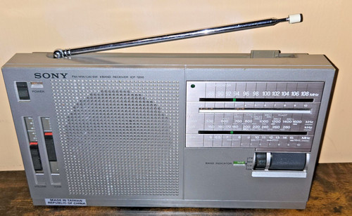 Vintage icf 1200 sony - sony, 4-band
