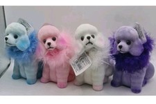4 Nodding Poodles. 5" nodding head dog .Great for car dashboards. F