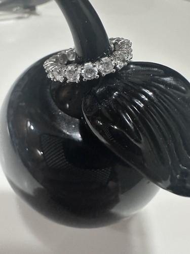 White gold diamonique - 14,
