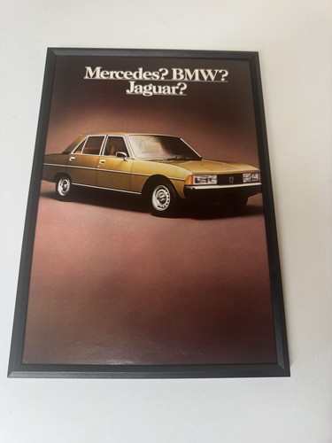 Framed original 1976 peugeot - 1976,