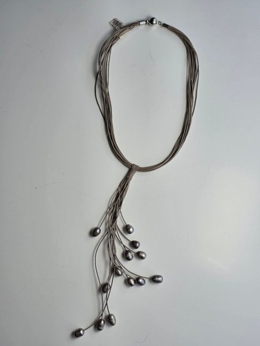 Multi strand grey and - grey,