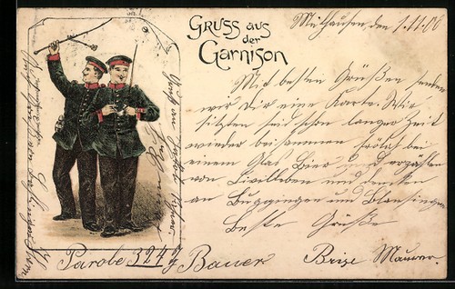 Greetings from the garrison - greetings,