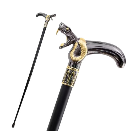 Luxury golden black snake - luxury,