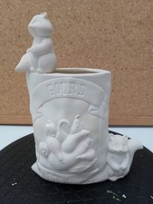 UNPAINTED CERAMIC BISQUE -