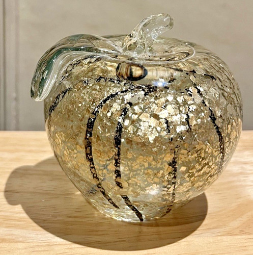 Vintage apple art glass - apple,