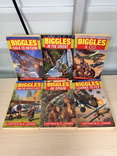 Biggles books bundle captain - 6,