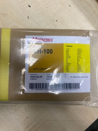 Yellow mimaki 100 ink - lh-100,