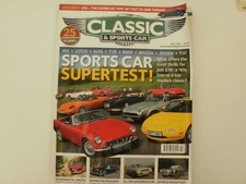 CLASSIC & SPORTS CAR.2007.Sports car test. Volvo P1800. Renault 4. Elan+2 Estate