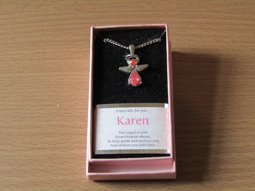Guardian angel chain - angel, necklace