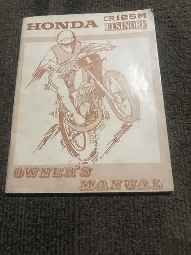 Honda 125 elsinore owners - cr,