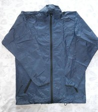 Peter Storm Mens Size S Blue Jack in a Pack Rain Jacket Walking Hike Lightweight