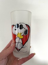 Vintage Snoopy Glass Peanuts