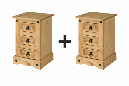 Corona bedside table drawer - table,
