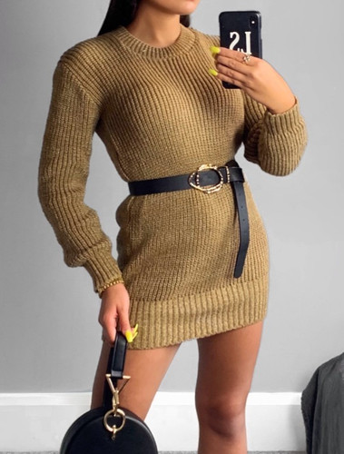 Women knitwear long jumper - women's,