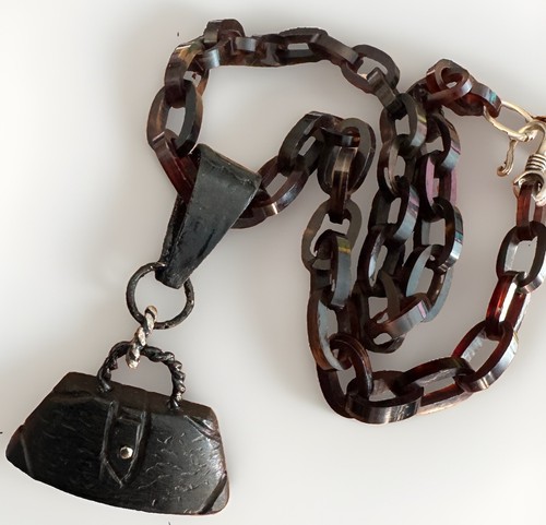 Victorian whitby jet gladstone - victorian,