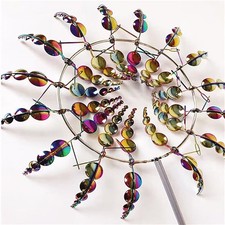 Garden Metal Windmill Wind