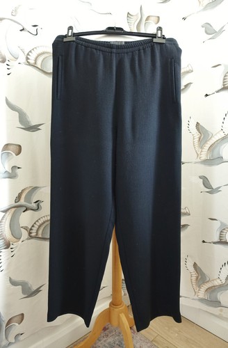 Oska black wool - wool, blend