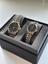 BULOVA His and Hers Two-Tone