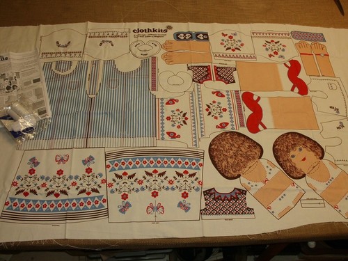 Clothkits kitty rag doll kit - clothkits,
