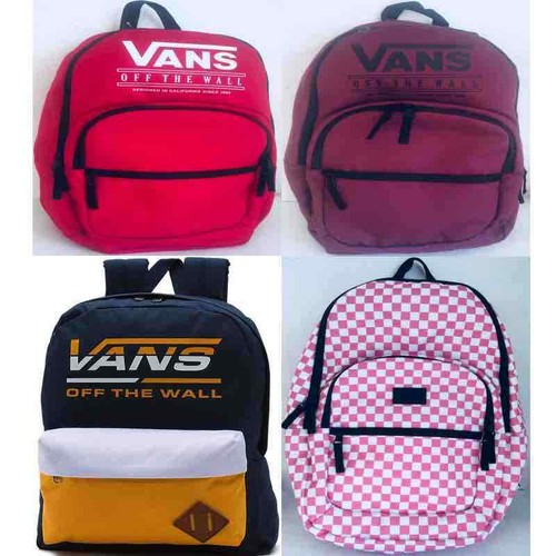 Vans red burgundy rucksack - burgundy,