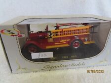 Signature Models 1928 REO Fire Truck  , 1/32 Scale in box with certificate