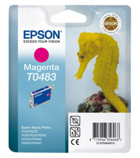 Original Epson T0483 Magenta Ink Cartridge for Photo R300 R220 RX500 R200 R320