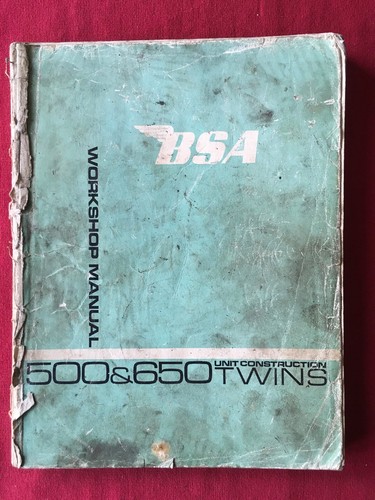 Bsa 500 650 unit - bsa, &