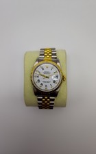 Rolex Datejust 16233 – Circa 1990 – White Roman Diamond Dial – Steel & 18k Gold