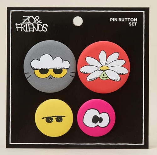 Friends zoa lucky shop pin - lucky,