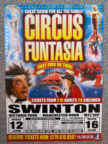 Circus funtasia poster 2013 - funtasia,