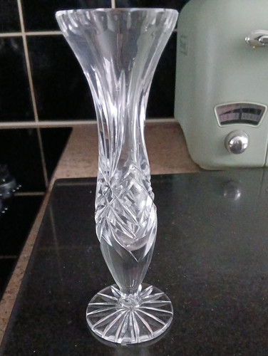 Vintage hand cut lead - cut,