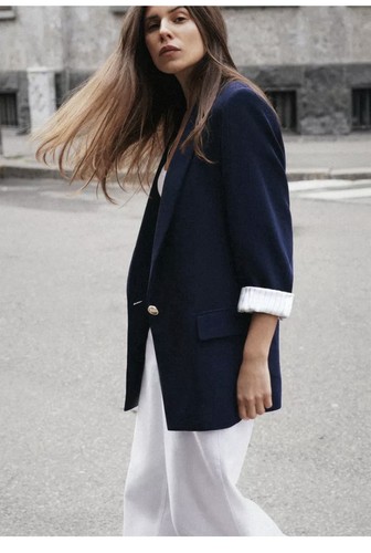 Zara blazer with - blazer,