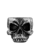 Alchemy Candle Holder Skull
